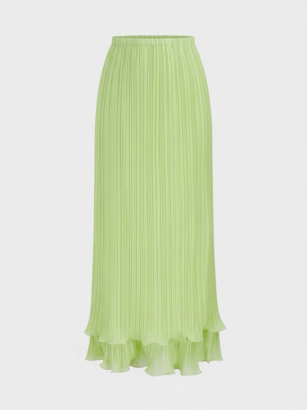 Commense Pleated Layered Ruffle Skirt Set - Picture 9 of 16